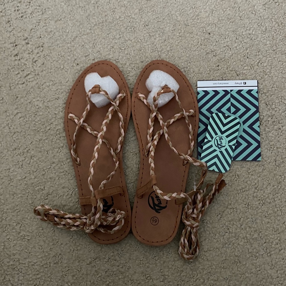 Tie Up Sandals